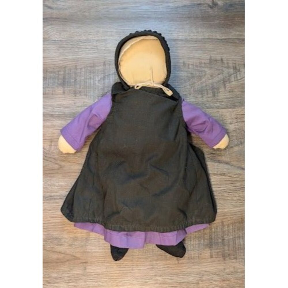 Faceless Amish Cloth Rag Doll - 17.5" Folk Art Handmade Collectible